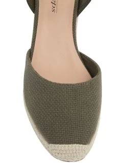 Discount 🧨 Easy Steps Santos Khaki Fabric Sandals 👏 -Chic Highheels Store unnamed file 2278