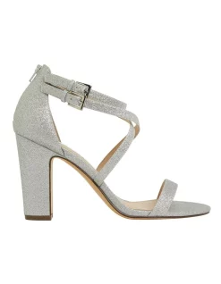 Best Sale ❤️ NINA Shari New Silver ✨ Sandals 😀