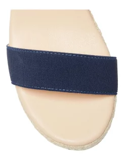 Coupon 🌟 Easy Steps Summit Elastic Sandals In Navy/Beige 💯 -Chic Highheels Store unnamed file 2404