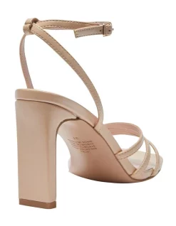 Coupon 😉 Pink Inc Lara Sandals In Nude Smooth 🎁 -Chic Highheels Store unnamed file 241