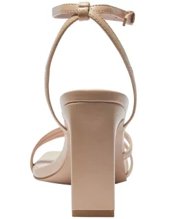 Coupon 😉 Pink Inc Lara Sandals In Nude Smooth 🎁 -Chic Highheels Store unnamed file 242
