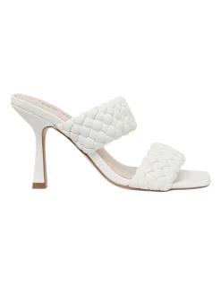 Wholesale π Pink Inc Jacinta White Weave Glove Sandals π