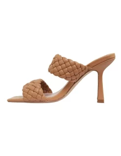 Deals 🛒 Pink Inc Jacinta Dark Camel Weave Glove ✨ Sandals ❤️ -Chic Highheels Store unnamed file 2583