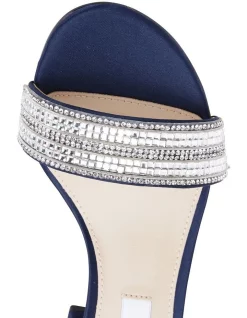 Brand new 😍 NINA Elenora New Navy Luster Satin 🎁 Sandal ❤️ -Chic Highheels Store unnamed file 2717