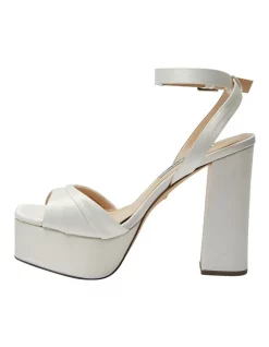 Buy 🎉 NINA Dorcas Luster Satin Sandals In Cream ✨ -Chic Highheels Store unnamed file 2746