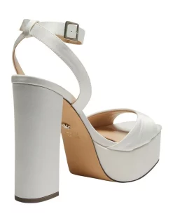 Buy 🎉 NINA Dorcas Luster Satin Sandals In Cream ✨ -Chic Highheels Store unnamed file 2747