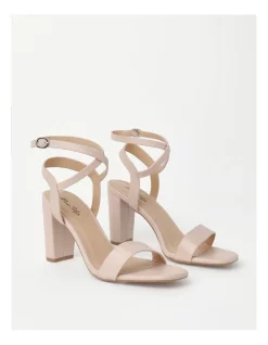Deals ✨ Miss Shop Mattie Blush Sandal In Pink 🌟 -Chic Highheels Store unnamed file 288