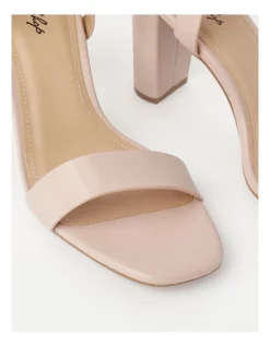 Deals ✨ Miss Shop Mattie Blush Sandal In Pink 🌟 -Chic Highheels Store unnamed file 289