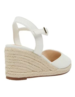 Outlet 🛒 Easy Steps Santos White Fabric Sandals 🤩 -Chic Highheels Store unnamed file 295