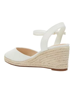 Outlet 🛒 Easy Steps Santos White Fabric Sandals 🤩 -Chic Highheels Store unnamed file 296