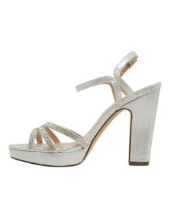 Best Sale 😉 NINA Saralyn True Silver Ref Suedette Sandals 😀 -Chic Highheels Store unnamed file 3010
