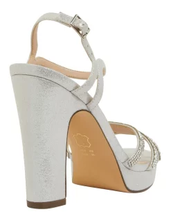 Best Sale 😉 NINA Saralyn True Silver Ref Suedette Sandals 😀 -Chic Highheels Store unnamed file 3011