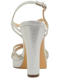 Best Sale 😉 NINA Saralyn True Silver Ref Suedette Sandals 😀 -Chic Highheels Store unnamed file 3012