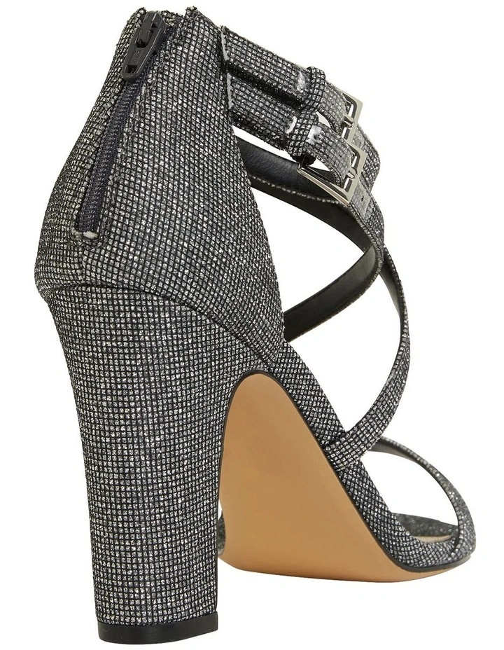 Flash Sale ⌛ NINA Shari Silver/Black Sandals ⭐ 4 Flash Sale ⌛ NINA Shari Silver/Black Sandals ⭐ - Image 4