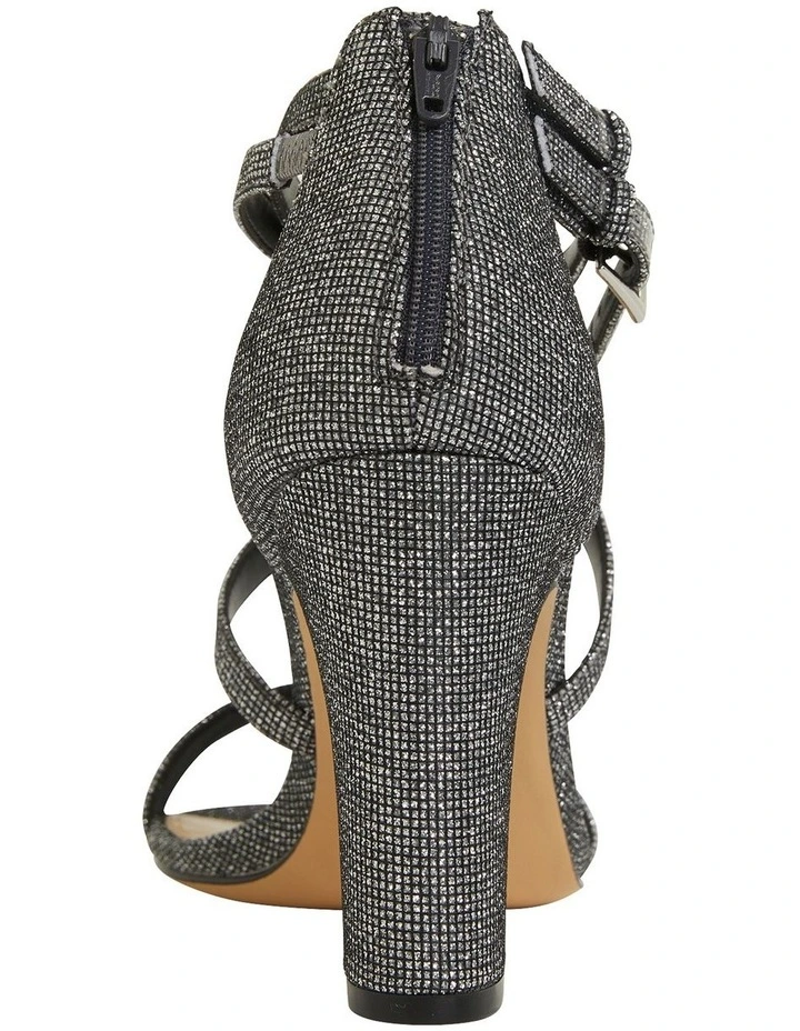 Flash Sale ⌛ NINA Shari Silver/Black Sandals ⭐ 5 Flash Sale ⌛ NINA Shari Silver/Black Sandals ⭐ - Image 5