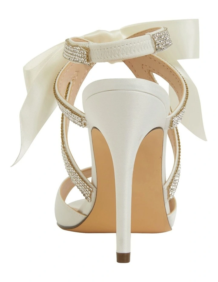 Best deal π― NINA Claudia Ivory Satin Sandals β¨ 5 Best deal π― NINA Claudia Ivory Satin Sandals β¨ - Image 5
