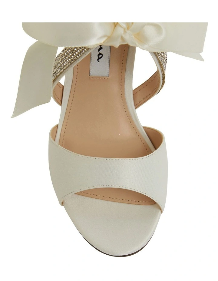 Best deal π― NINA Claudia Ivory Satin Sandals β¨ 6 Best deal π― NINA Claudia Ivory Satin Sandals β¨ - Image 6