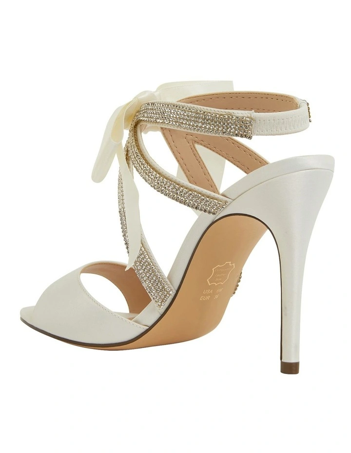 Best deal π― NINA Claudia Ivory Satin Sandals β¨ 7 Best deal π― NINA Claudia Ivory Satin Sandals β¨ - Image 7