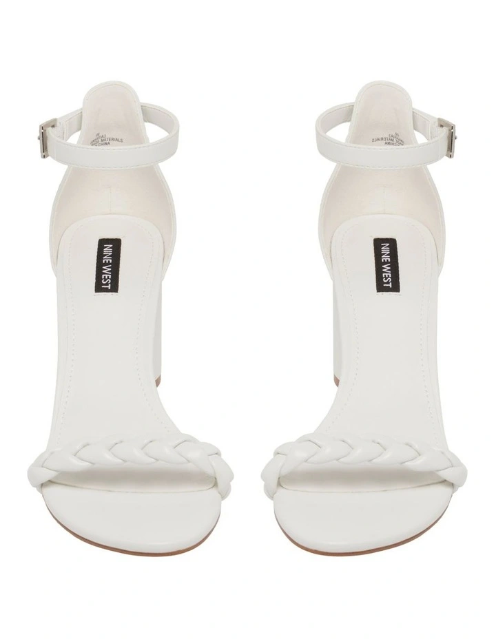 Cheapest β Nine West Saria π Sandal In White β€οΈ 3 Cheapest β Nine West Saria π Sandal In White β€οΈ - Image 3