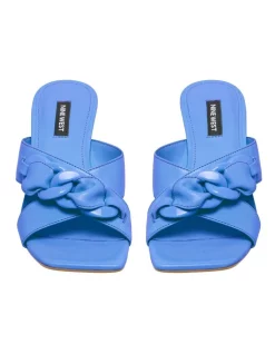 Flash Sale 🥰 Nine West Paytin 😍 Sandals In Blue ✔️ -Chic Highheels Store unnamed file 3225