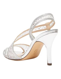 Flash Sale 🎁 NINA Valeda Sandals In Silver Reflective ❤️ -Chic Highheels Store unnamed file 331