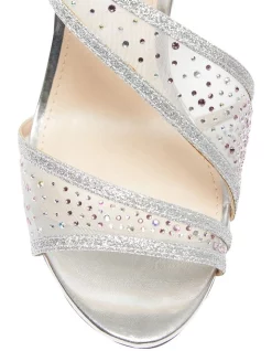 Flash Sale 🎁 NINA Valeda Sandals In Silver Reflective ❤️ -Chic Highheels Store unnamed file 332