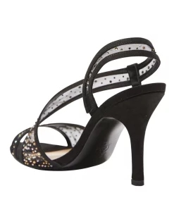 Budget ⌛ NINA Valeda 🎁 Sandals In Black Glam Suede ⭐ -Chic Highheels Store unnamed file 337