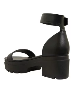 Flash Sale 🥰 Sandler Cameron Black Smooth Sandals 🛒 -Chic Highheels Store unnamed file 3388