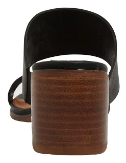 Brand new 🎁 Ravella Edge Black Smooth 🥰 Sandals ⌛ -Chic Highheels Store unnamed file 3445