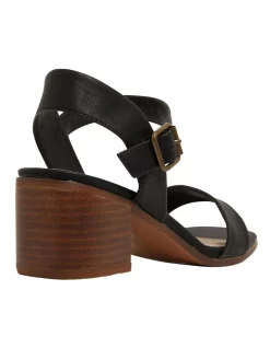 Budget 🥰 Ravella Evolve Black Smooth Sandals 🧨 -Chic Highheels Store unnamed file 3464