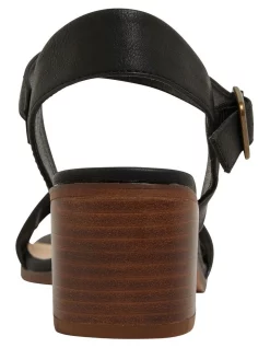 Budget 🥰 Ravella Evolve Black Smooth Sandals 🧨 -Chic Highheels Store unnamed file 3465