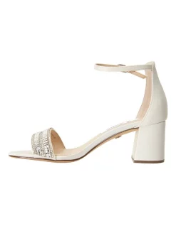 Promo ⌛ NINA Elenora Ivory Satin 👍 Sandal ❤️ -Chic Highheels Store unnamed file 350