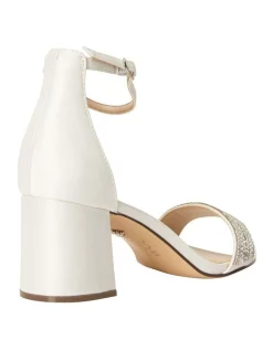 Promo ⌛ NINA Elenora Ivory Satin 👍 Sandal ❤️ -Chic Highheels Store unnamed file 351