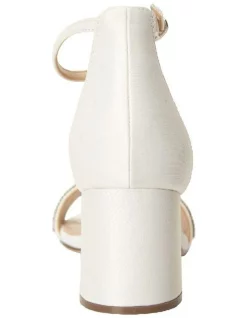 Promo ⌛ NINA Elenora Ivory Satin 👍 Sandal ❤️ -Chic Highheels Store unnamed file 353