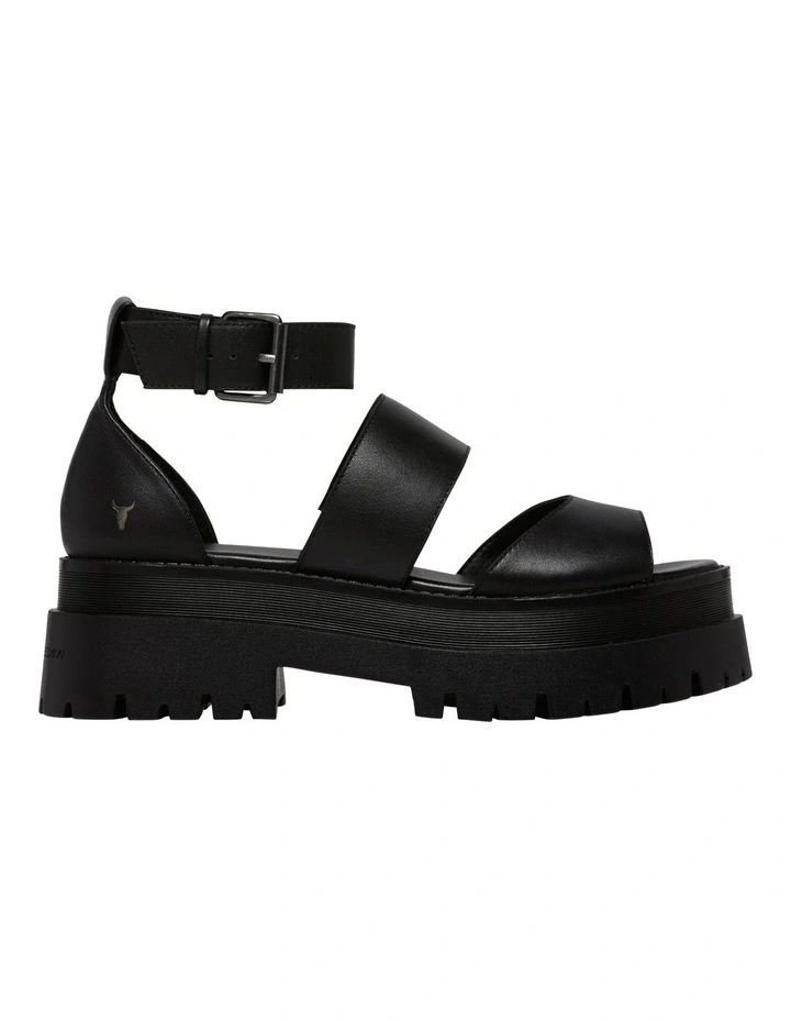 New π Windsor Smith Thrilled Black Leather Ankle Strap Platform β€οΈ Sandal βοΈ 1 New π Windsor Smith Thrilled Black Leather Ankle Strap Platform β€οΈ Sandal βοΈ