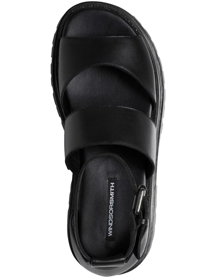 New π Windsor Smith Thrilled Black Leather Ankle Strap Platform β€οΈ Sandal βοΈ 3 New π Windsor Smith Thrilled Black Leather Ankle Strap Platform β€οΈ Sandal βοΈ - Image 3