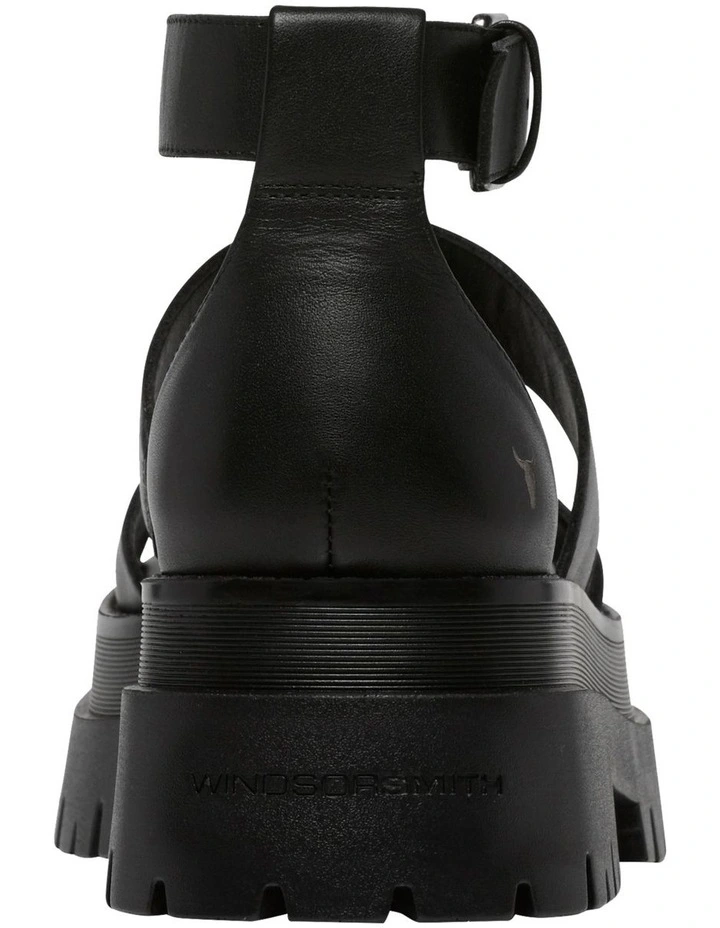 New π Windsor Smith Thrilled Black Leather Ankle Strap Platform β€οΈ Sandal βοΈ 6 New π Windsor Smith Thrilled Black Leather Ankle Strap Platform β€οΈ Sandal βοΈ - Image 6