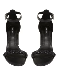 Best Sale 😍 Nine West Saria ⭐ Sandal In Black ✨ -Chic Highheels Store unnamed file 356