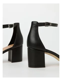 Brand new 💯 Miss Shop Cali Ankle Strap Sandal In Black 👍 -Chic Highheels Store unnamed file 3565