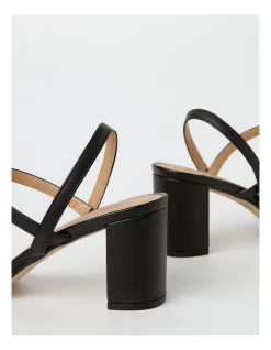 Budget 😀 Miss Shop Mila Black Block Heel 😀 Sandal ⌛ -Chic Highheels Store unnamed file 3570