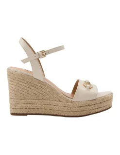 Flash Sale 🛒 Dune London Kai Wedge 💯 Sandals In Cream ⌛