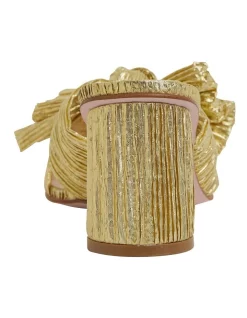 Deals ⌛ Pink Inc Surge Gold Metallic 🥰 Sandals ⭐ -Chic Highheels Store unnamed file 362