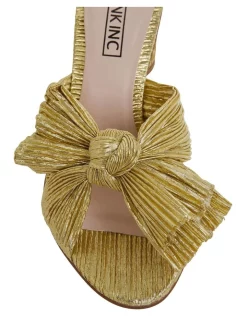 Deals ⌛ Pink Inc Surge Gold Metallic 🥰 Sandals ⭐ -Chic Highheels Store unnamed file 363