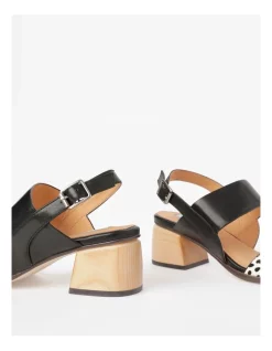 Best Sale 🔔 Zazou Palmer Sandal In Black Spot 🎉 -Chic Highheels Store unnamed file 3642