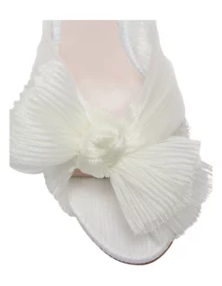 Discount ⭐ Pink Inc Secret Ivory Fabric ✔️ Sandals ✔️ -Chic Highheels Store unnamed file 376