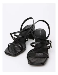 Cheapest 🔔 Tokito Louis Black Croc Sandal In Black 🥰 -Chic Highheels Store unnamed file 3780