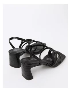 Cheapest 🔔 Tokito Louis Black Croc Sandal In Black 🥰 -Chic Highheels Store unnamed file 3781