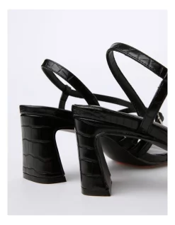 Cheapest 🔔 Tokito Louis Black Croc Sandal In Black 🥰 -Chic Highheels Store unnamed file 3783