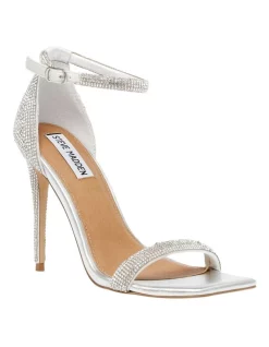 Buy 😍 Steve Madden No Doubt-R Rhinestone Heel In Silver 🤩