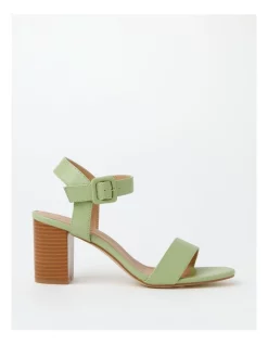 Promo 𧨠Miss Shop Beckham Sandal In Pistachio β